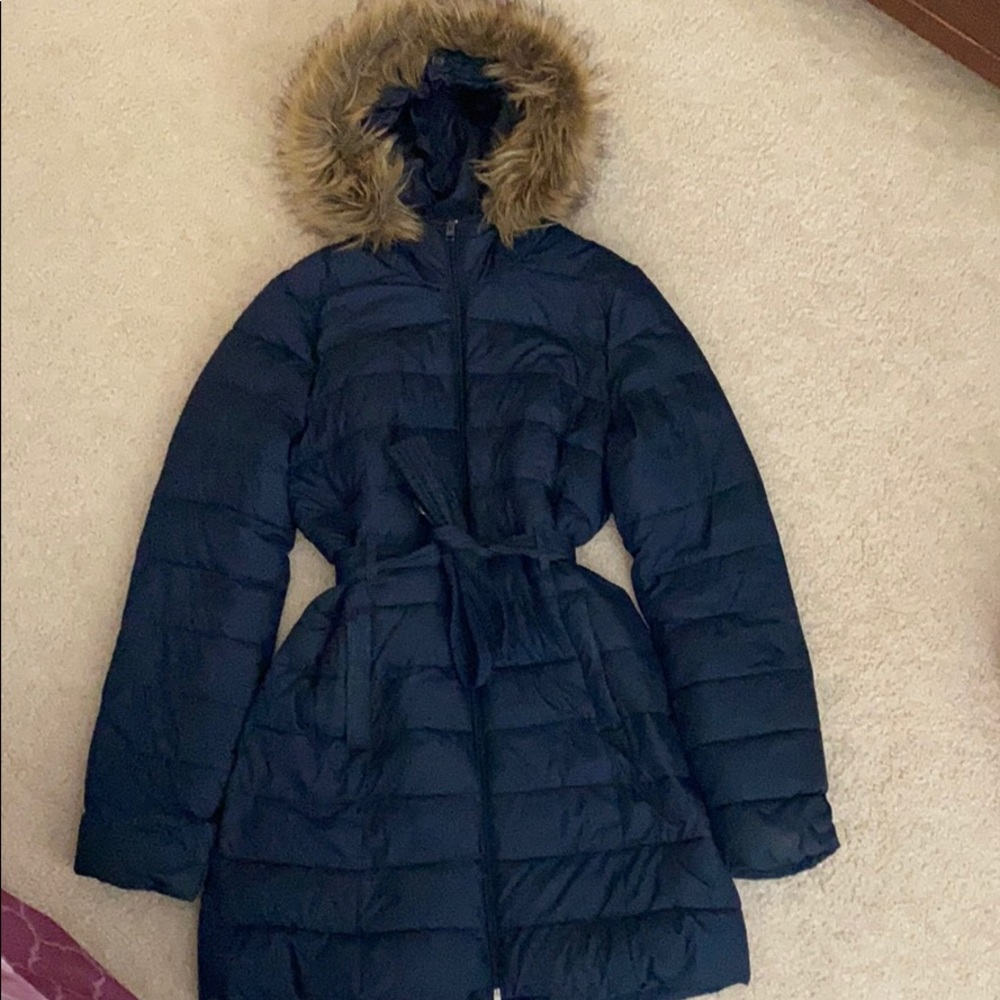 Navy Blue Winter Jacket